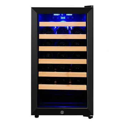 Touch Control Wine Cooler Cabinet 5 Shelves for Organized Wine Collection