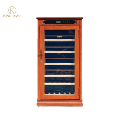 良い値段 二重ゾーン 冷蔵庫 乾燥老化 冷蔵庫 ワインクーラー コンプレッサー 調節可能な棚 オンライン