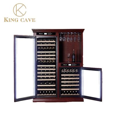 良い値段 恒温 木製ワイン 冷蔵庫 低騒音 電動 オンライン